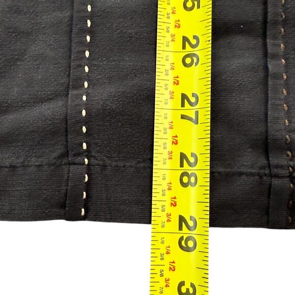 Cubavera black embroidered short sleeve button front relaxed fit XXL - Picture 6 of 6